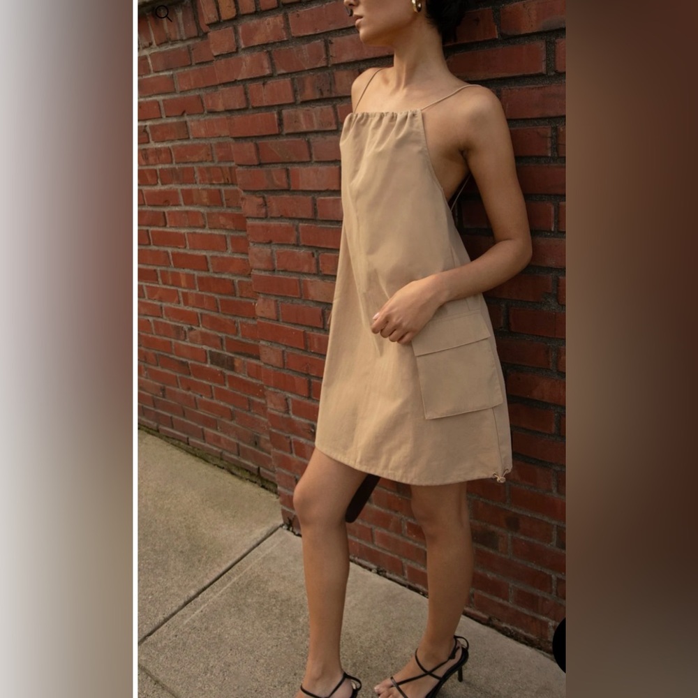 Oak and Fort Cargo Mini Dress